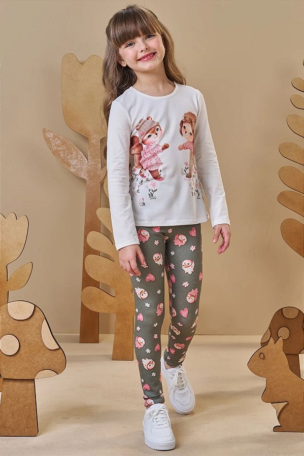 BLUSA ML E LEGGING