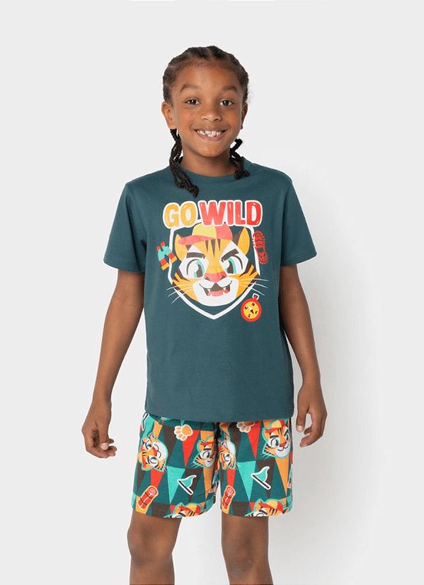 SHORT DOLL KIDS ECO TIGRE