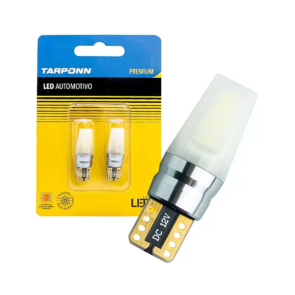 PAR LAMPADA LED T10 CANBUS PREMIUM 12V 6.000K