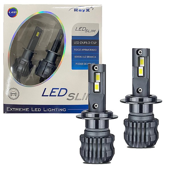 KIT ULTRA LED SLIM 6000K H4 DUPLO CSP