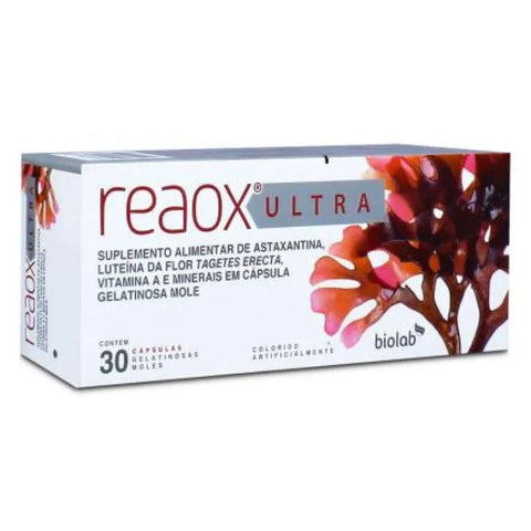 Suplemento Alimentar Reaox Ultra 30 Unidades, Cápsula Biolab Cápsula 30 Unidades