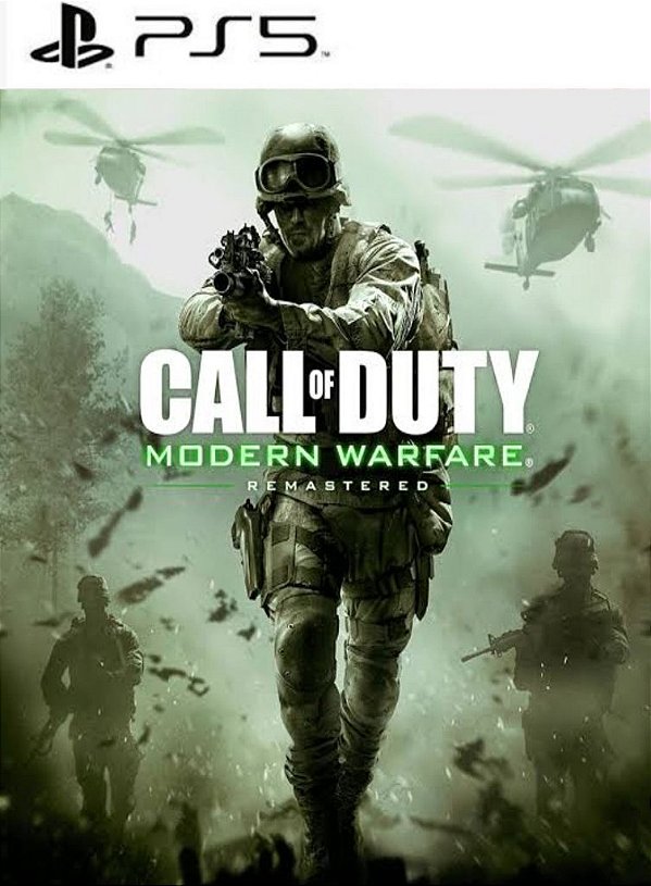 Call Of Duty Modern Warfare Remastered | Mídia Digital PS5