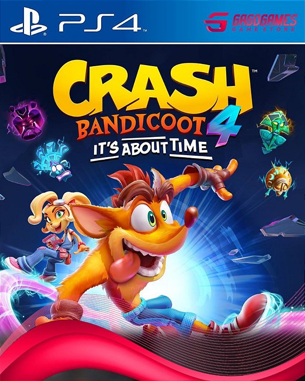 Crash Bandicoot™ 4: It’s About Time PS4 midia digital