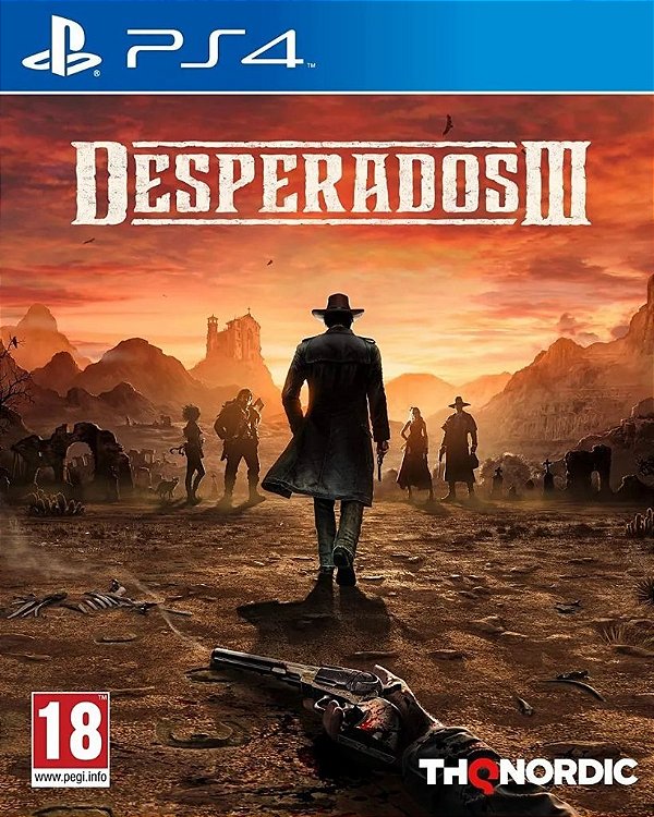 Desperados III PS4- midia digital