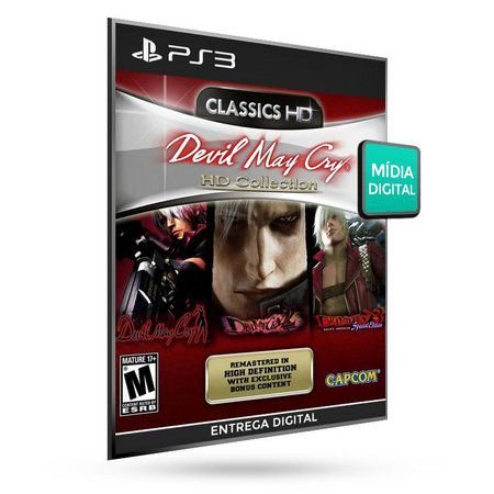 Devil May Cry® HD Collection Ps3 Mídia Digital