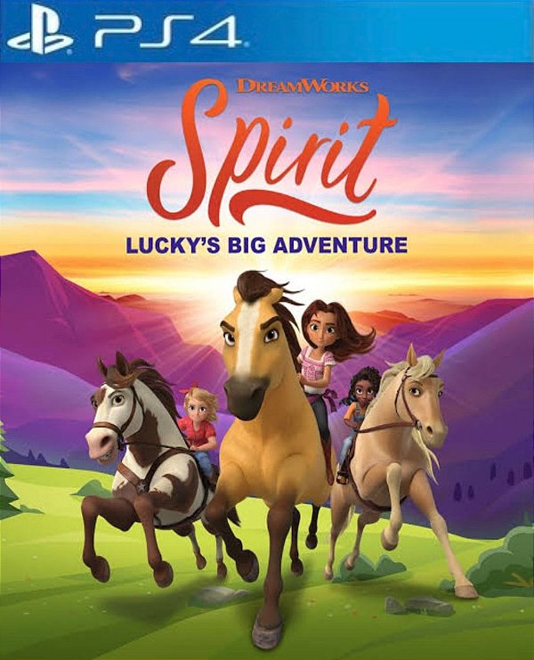DreamWorks Spirit La gran aventura de Lucky | Mídia Digital PS4
