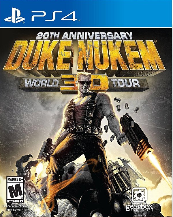 Duke Nukem 3D: 20th Anniversary World Tour PS PSN MÍDIA DIGITAL