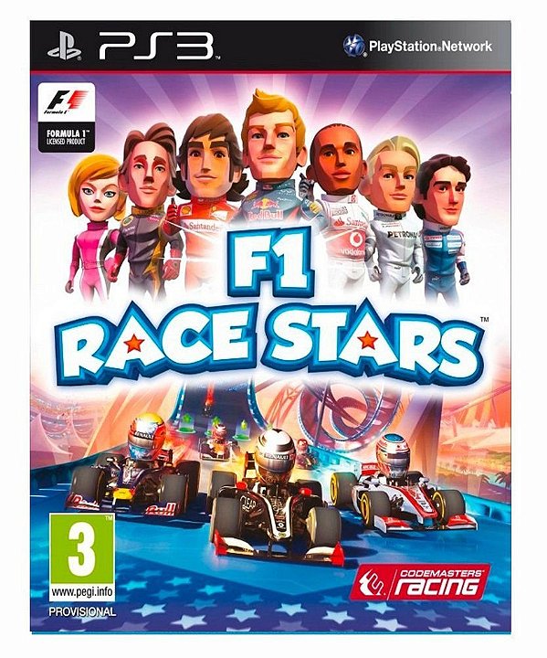 F1 RACE STARS™️ PS3 midia digital