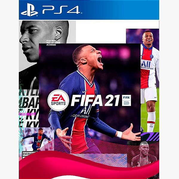fifa 21 PS4 mídia digital
