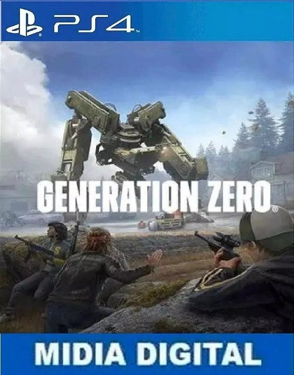 Generation Zero Ps4   Mídia Digital