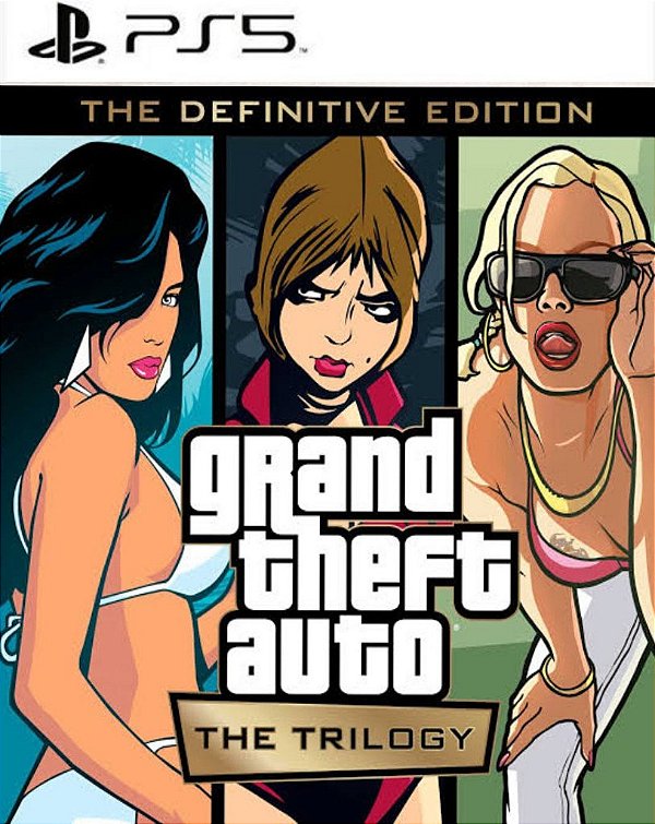 GTA V Grand Theft Auto: The Trilogy — The Definitive Edition I Mídia Digital PS5