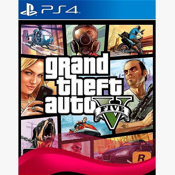 GTA V PORTUGUÊS Ps4 Mídia Digital