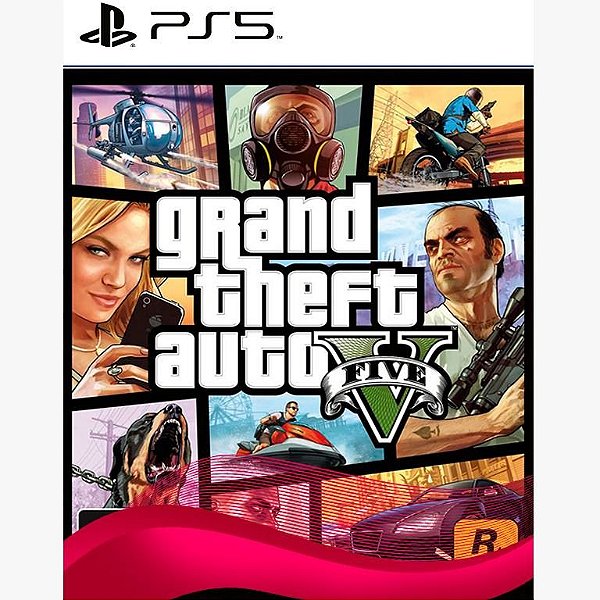 GTA V PORTUGUÊS Ps5 Mídia Digital