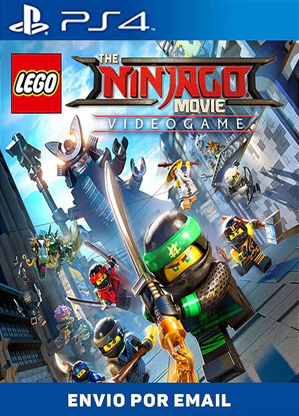 LEGO® NINJAGO® O Filme: Video Game PS4 MIDIA DIGITAL
