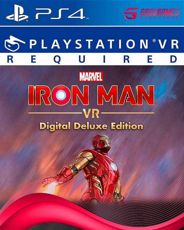 Marvel's Iron Man VR Edição Digital Deluxe PS4 midia digital