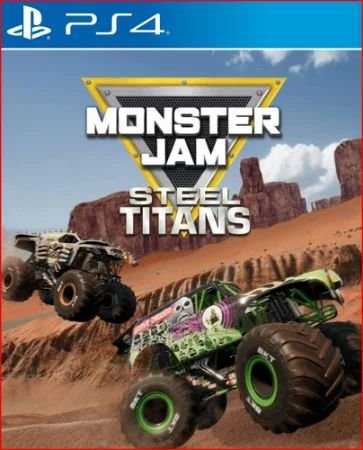 Monster Jam Steel Titans  PS4  PS5 midia digital