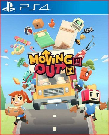 Moving Out PS4  midia digital