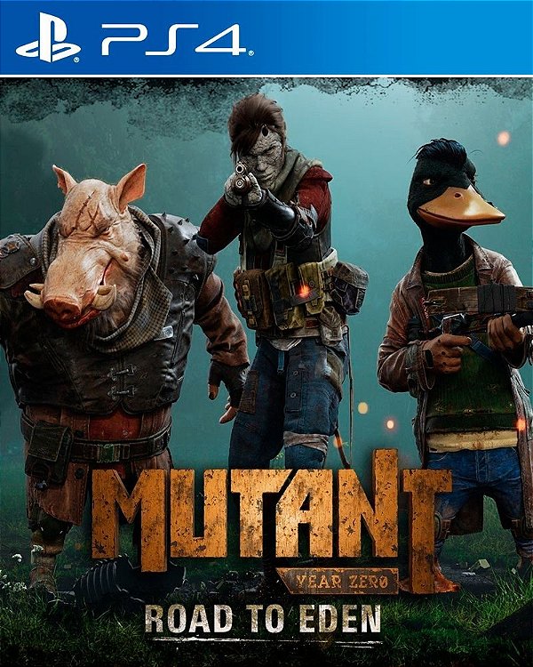 Mutant Year Zero: Road to Eden Ps4 Mídia Digital