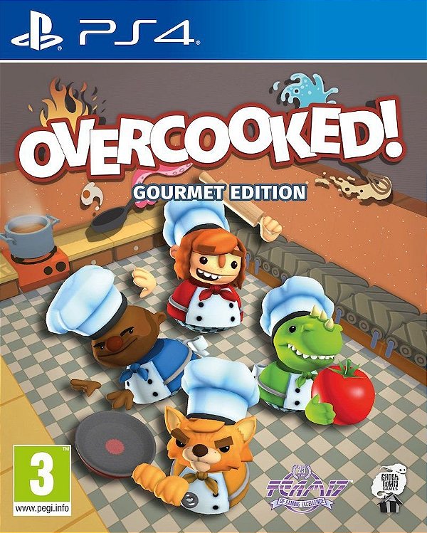 Overcooked: Gourmet Edition  PS4 E PS5 PSN MÍDIA DIGITAL