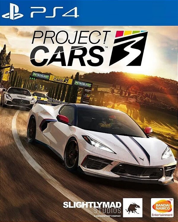 Project CARS 3 PS4  midia digital