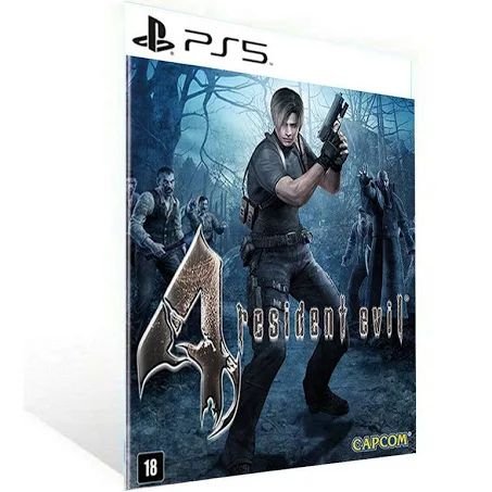 resident evil 4 PS5 Midia digital