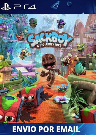 Sackboy Uma Grande Aventura Ps4  Mídia Digital