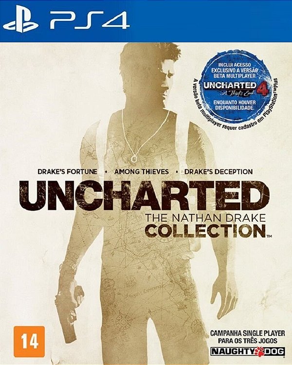 UNCHARTED The Nathan Drake Collection Ps4  Mídia Digital