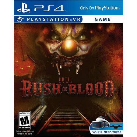 Until Dawn: Rush Of Blood Ps4 Mídia Digital