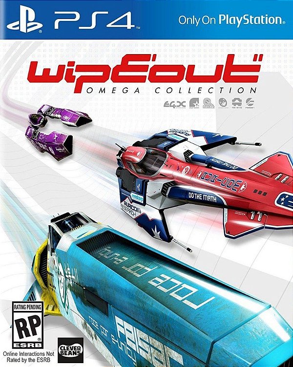 WipEout Omega Collection PS4 PS5 Midia digital