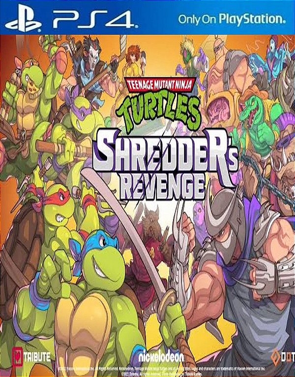 Teenage Mutant Ninja Turtles: Shredder's Revenge PS4 midia digital