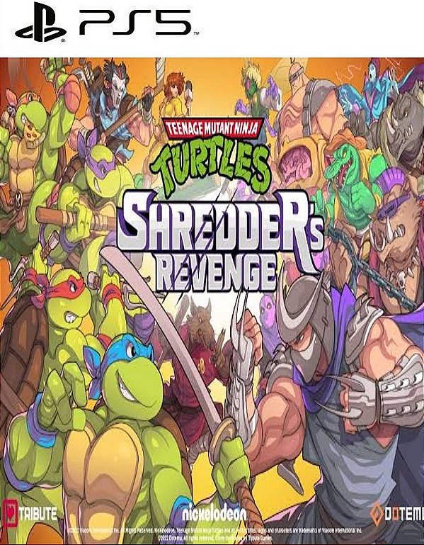 Teenage Mutant Ninja Turtles: Shredder's Revenge PS5 midia digital
