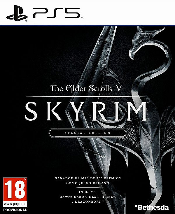 The Elder Scrolls V: Skyrim Special Edition PS5 midia digital