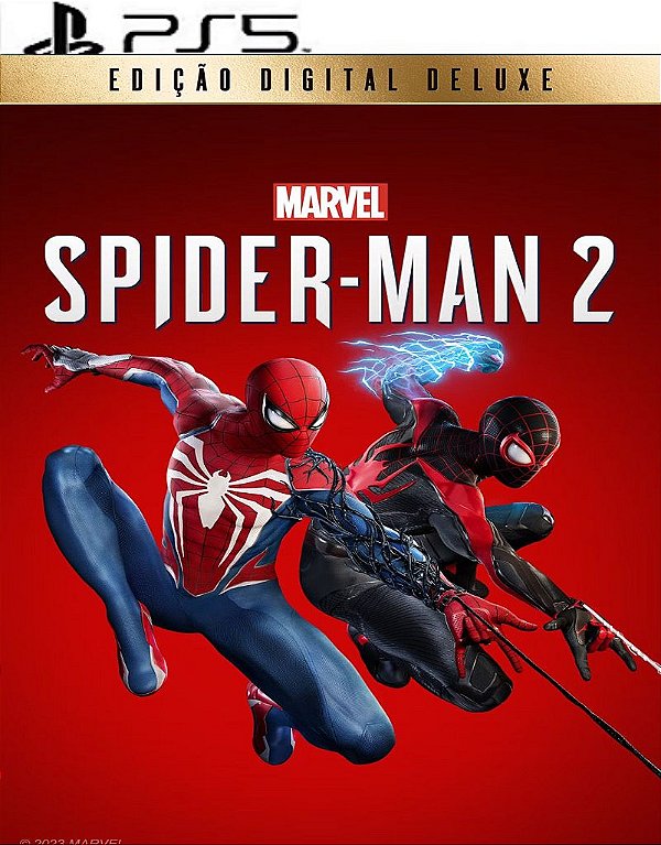 Spider Man 2 Edição Deluxe I Midia Digital PS5