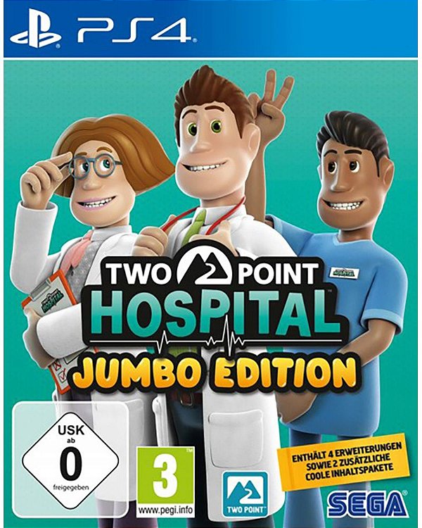 TWO POINT HOSPITAL: JUMBO EDITION  PS4 Midia Digital