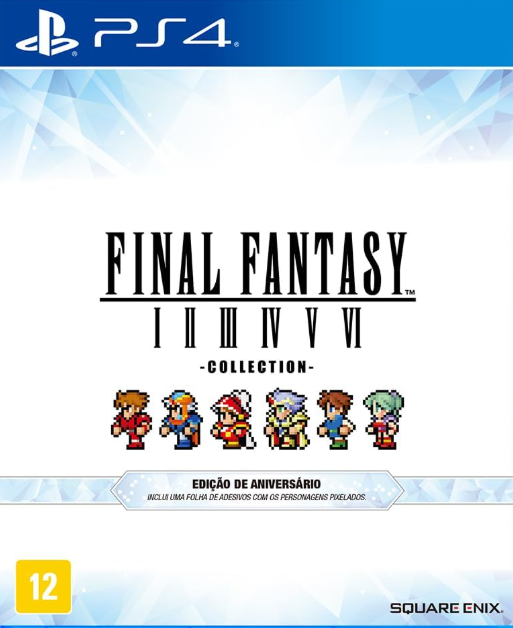 FINAL FANTASY I–VI Bundle Ps4 Midia Digital