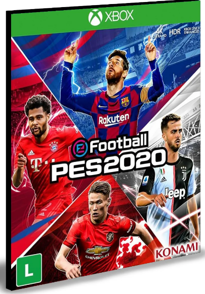 PES 2020 XBOX ONE PORTUGUÊS MÍDIA DIGITAL