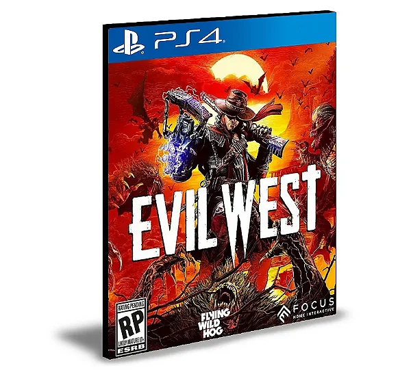 Evil West  PS4 Midia Digital