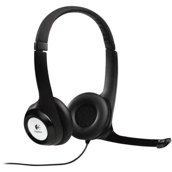 Headset Logitech H390 USB Preto [F002]