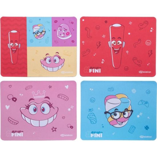 Mouse Pad Slim Letron Fini (Caixa C/20 Unidades)