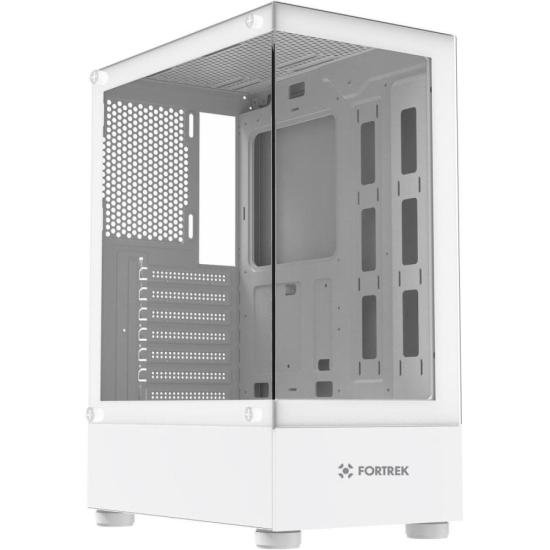 Gabinete Gamer Fortrek Crystal Mid Tower Branco