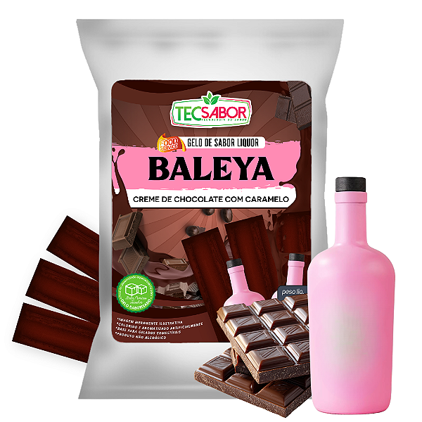 Gelo de Sabor Baleya Creme de Chocolate com Caramelo 1 kg