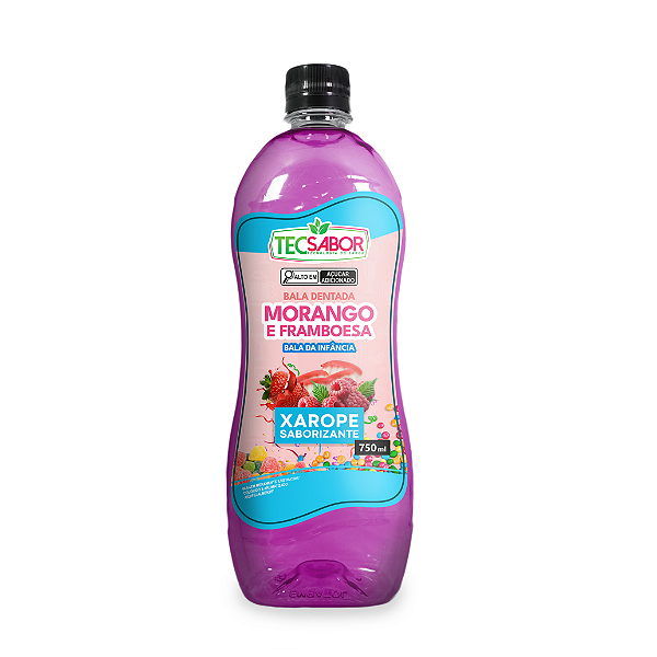 Xarope Saborizado Bala da Infância Bisnaga 750ml