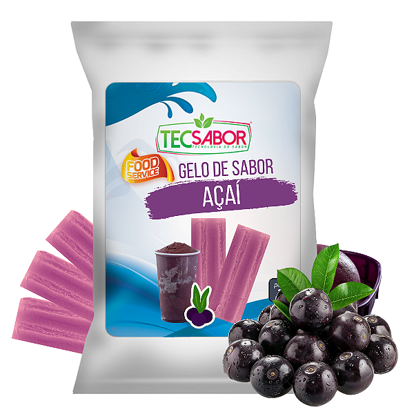 Gelo de Sabor Açaí 1 kg