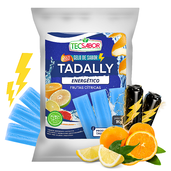 Gelo de Sabor Energético Tadally 1 kg