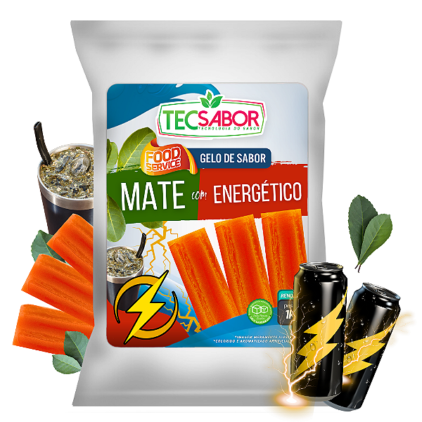 Gelo de Sabor Mate com Energético 1 kg