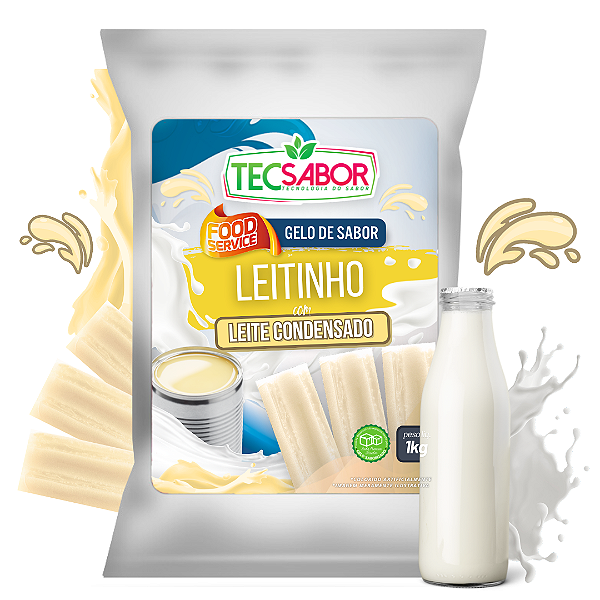 Gelo de Sabor Leite Condensado com Leitinho 1 kg