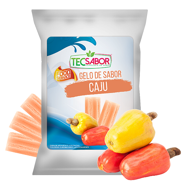 Gelo de Sabor Caju 1 kg