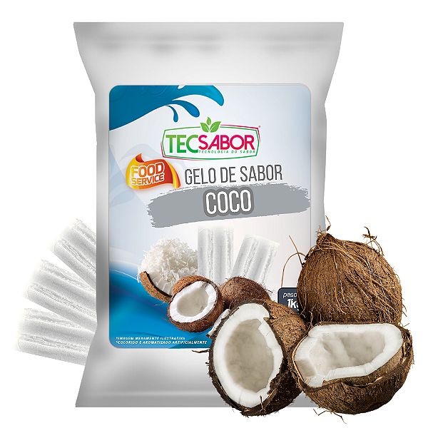 Gelo de Sabor Coco 1 kg