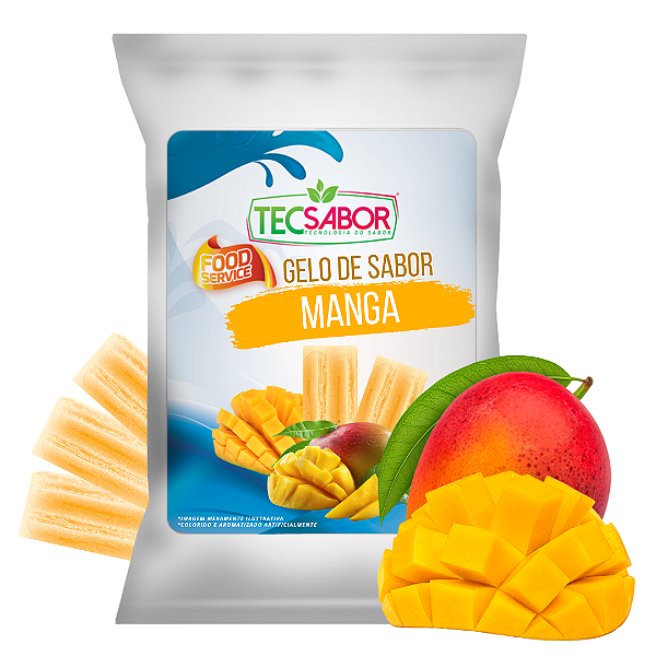 Gelo de Sabor Manga 1 kg