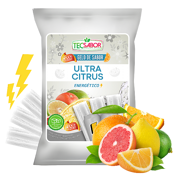 Gelo de Sabor Energético Ultra Citrus 1 kg